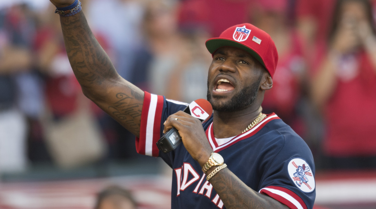 lebron cleveland indians