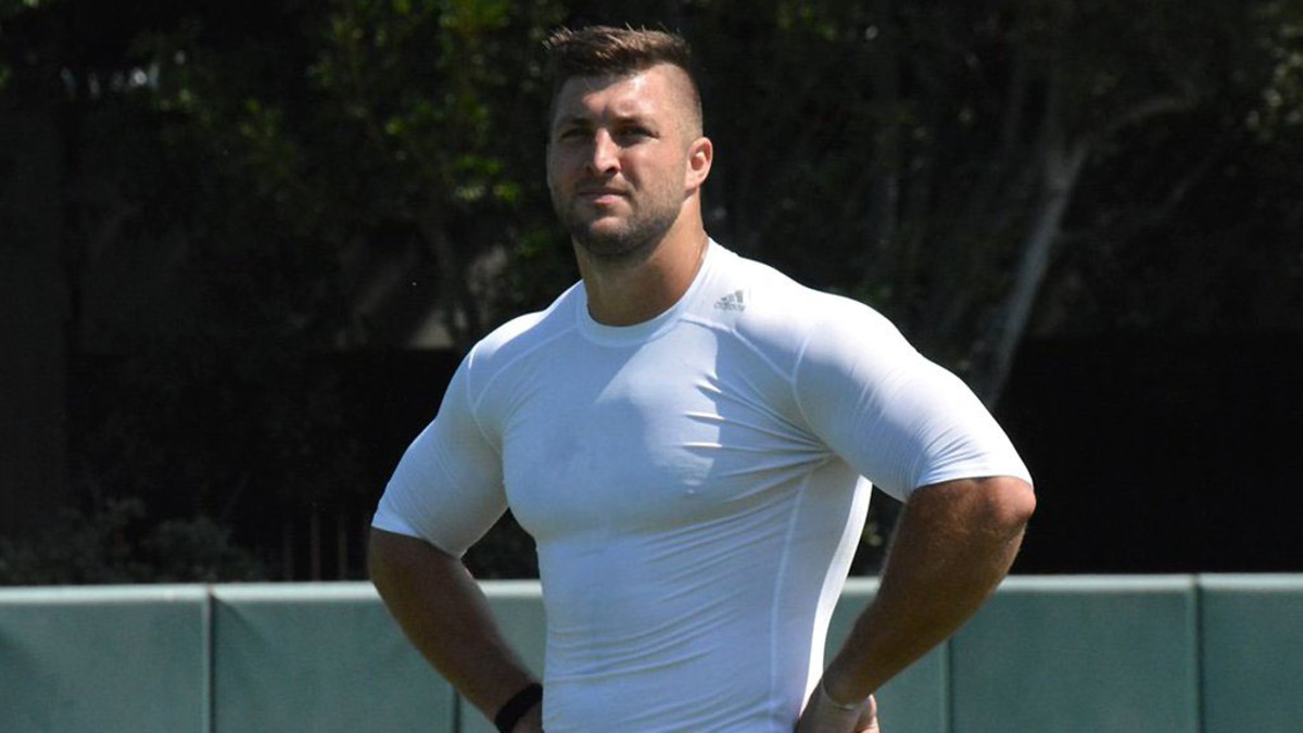 5 Day Tim Tebow Workout Video for Fat Body