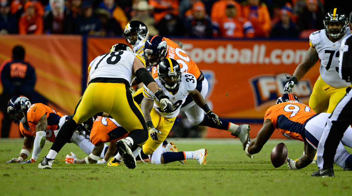 The Steelers-Broncos game swung on Fitzgerald Toussaint’s fourth-quarter fumble.