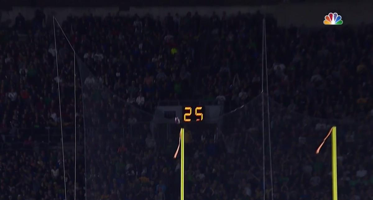 Stanford bounces field goal off upright (Video) Sports Illustrated