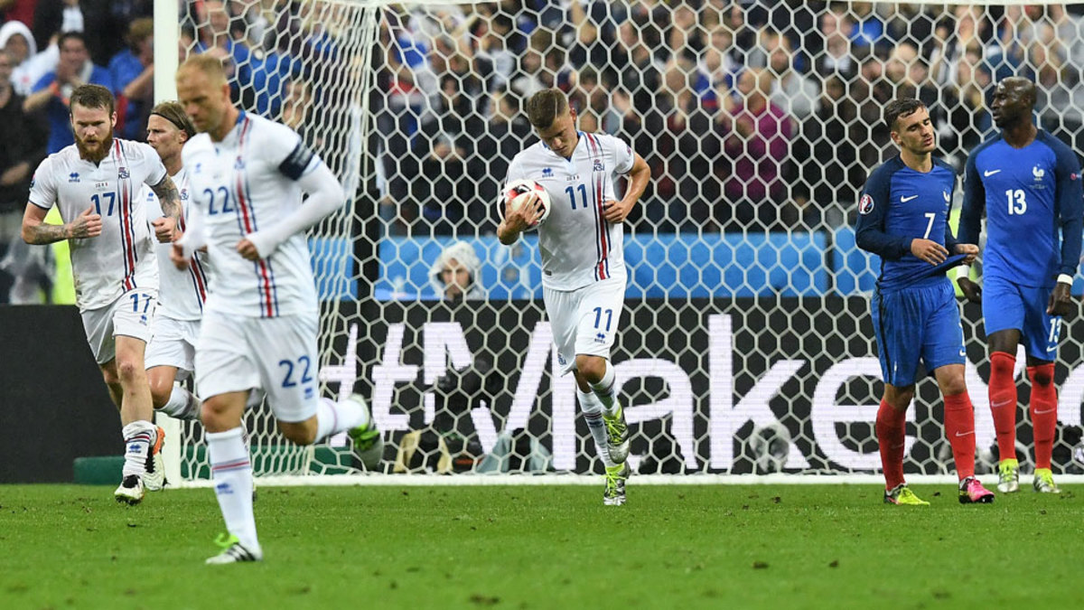 Iceland broadcaster Calls of Euro 2016 goals vs France Sports