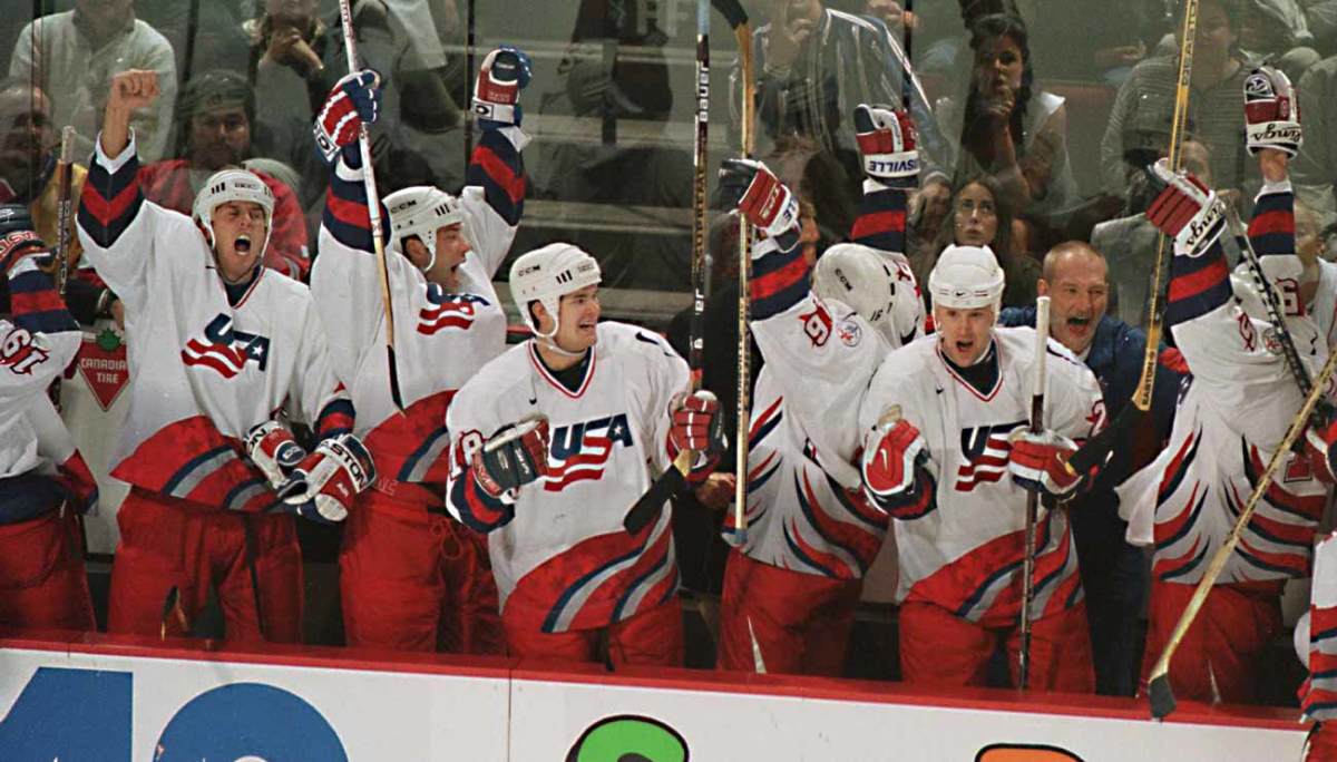 Team USA Claims First Place in the 1996 World Cup of Hockey