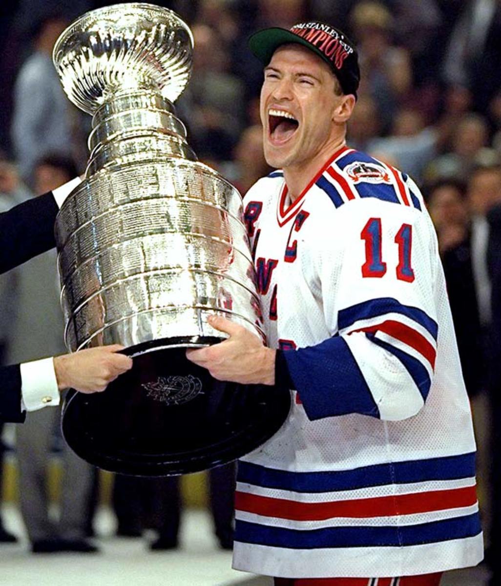 Mark Messier 1993-94 Stanley Cup by B Bennett