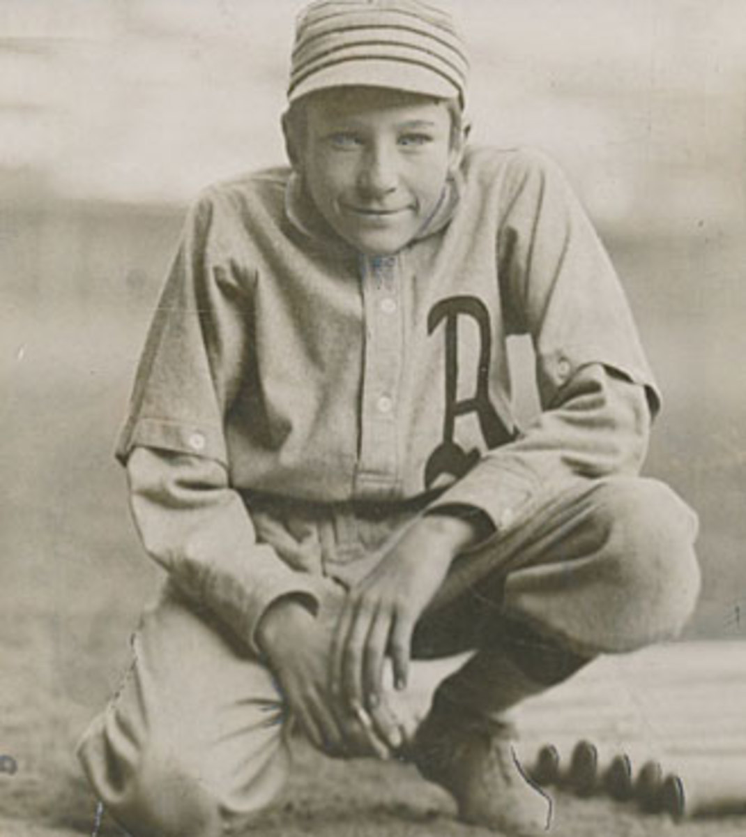 The ill-fated Van Zeist was the A's batboy.