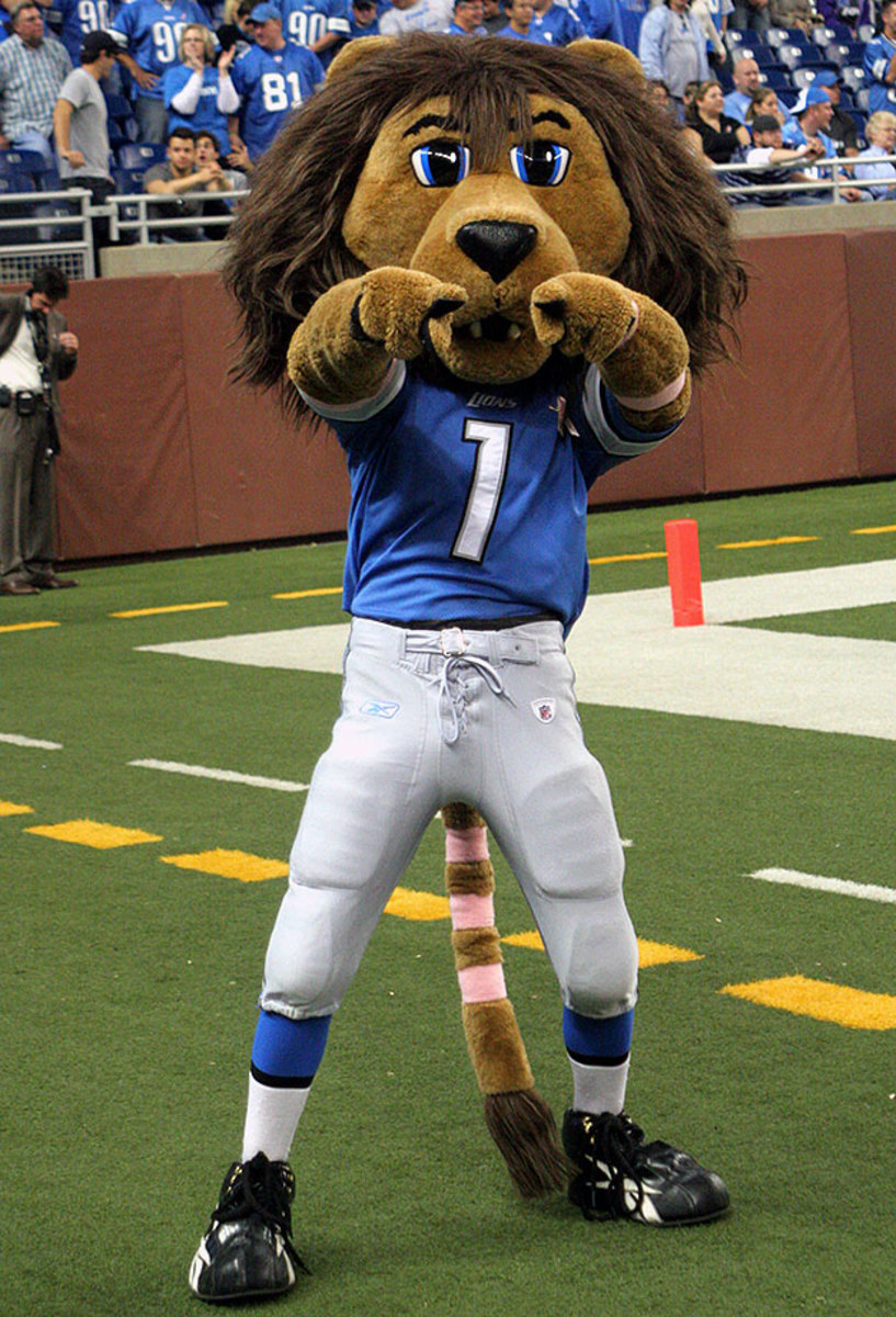 detroit lions mascot
