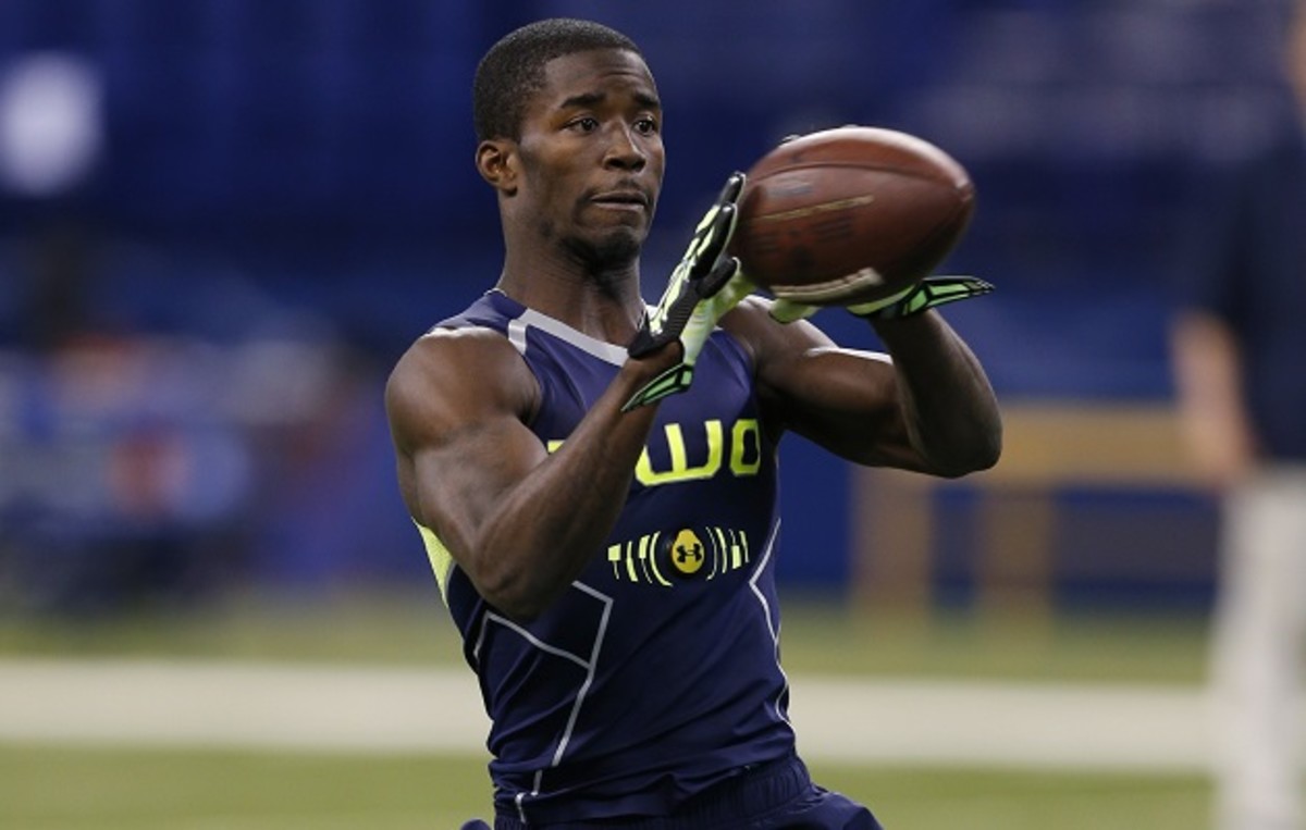 John Brown at the 2014 NFL Combine