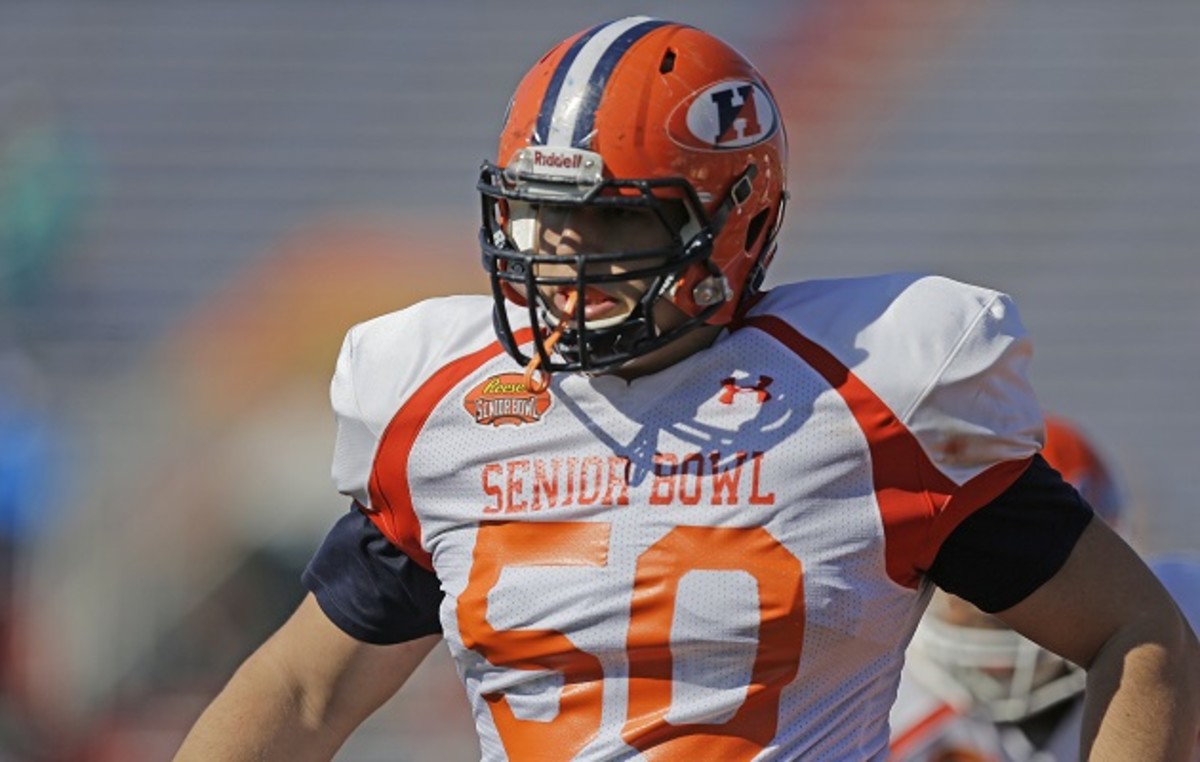 Ali Marpet at the 2015 Senior Bowl