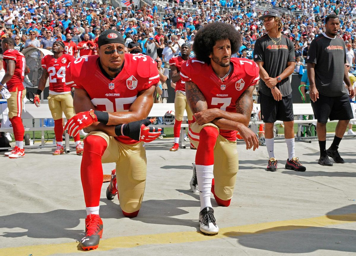 Eric Reid Criticizes 49ers' Blackout Tuesday Tweet: 'I Think You Meant Blackball Tuesday' - Sports Illustrated