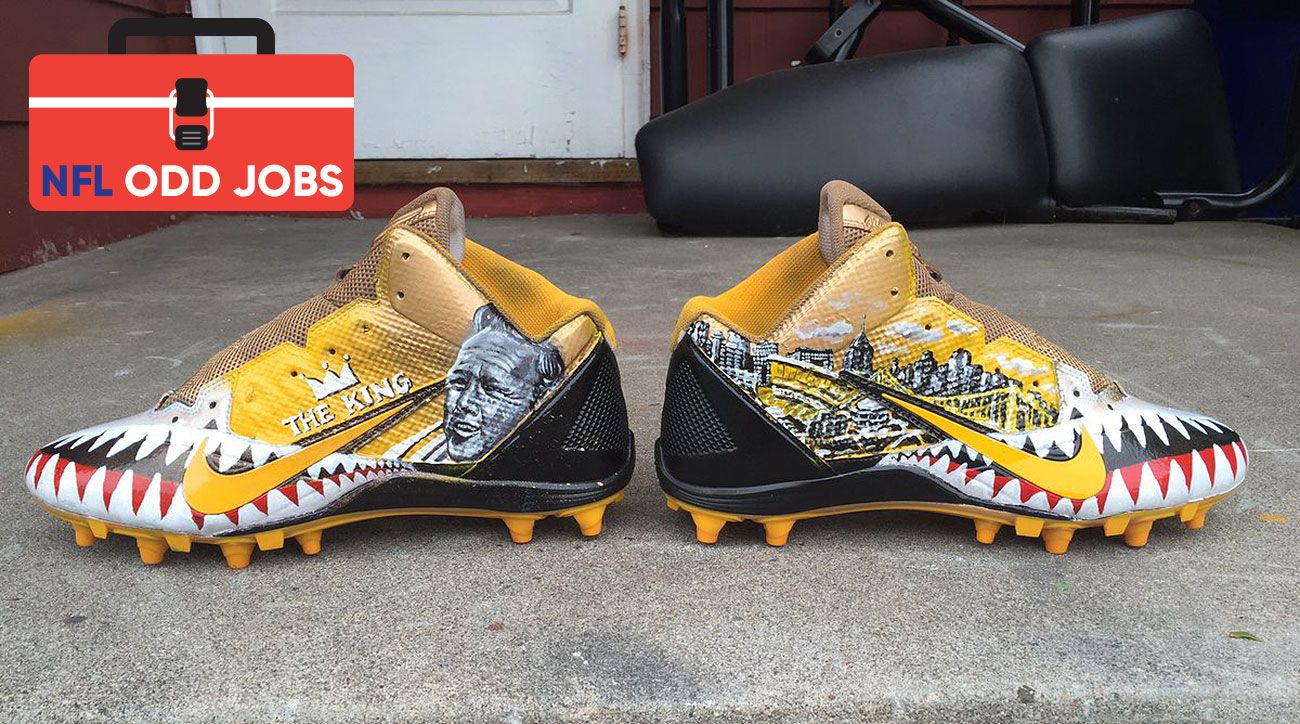 Antonio Brown's cleats: Meet the artist 