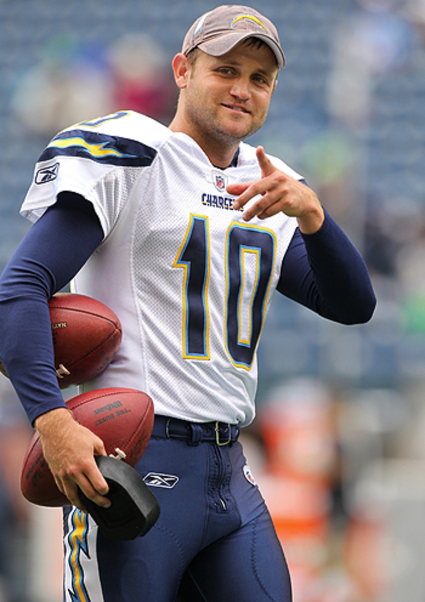 Nate Kaeding kicked for the Chargers from 2004-12.