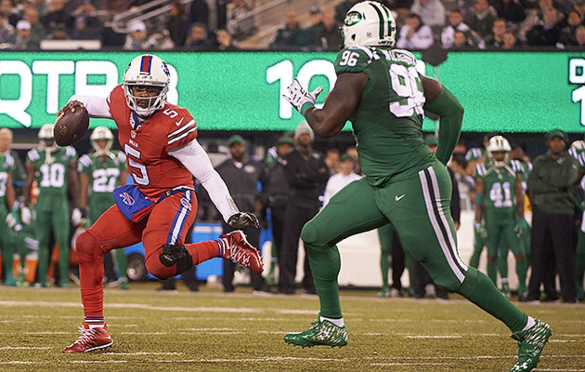 After four years behind Joe Flacco in Baltimore, Taylor (sixth round, 180th pick) took the starting reins in Buffalo.