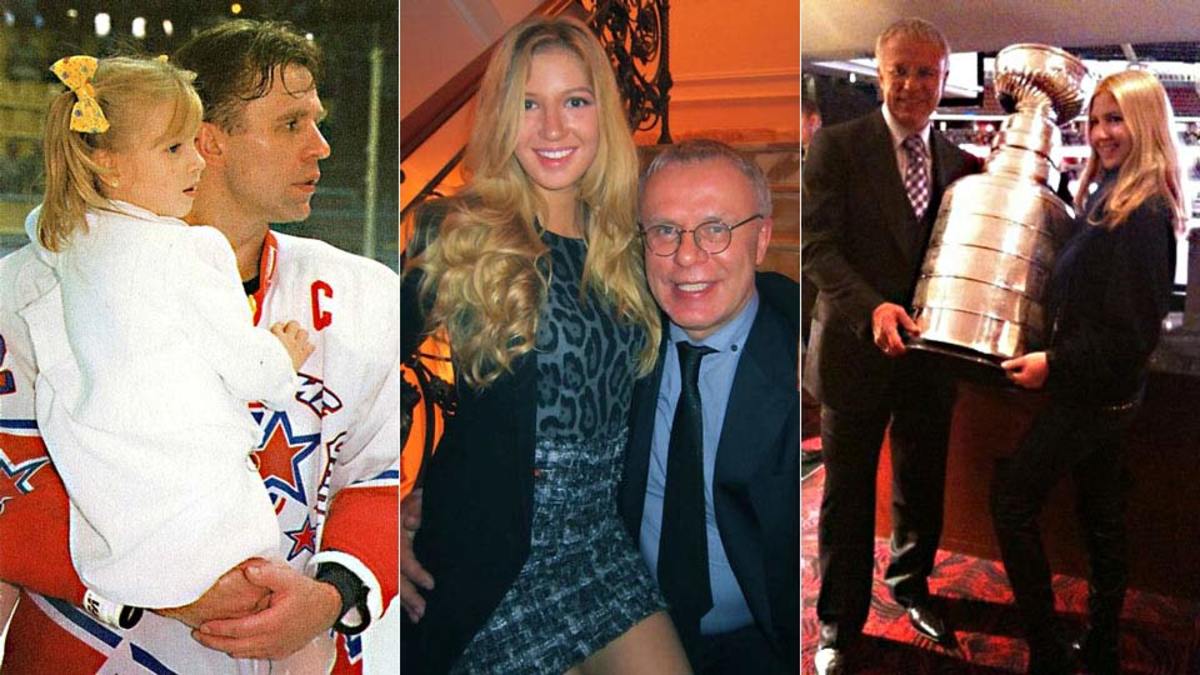 Slava Fetisov and Daughter Donate Items for a Cause: Supporting