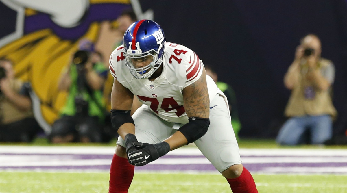 Ereck Flowers Giants OL shoves reporter after loss Sports Illustrated