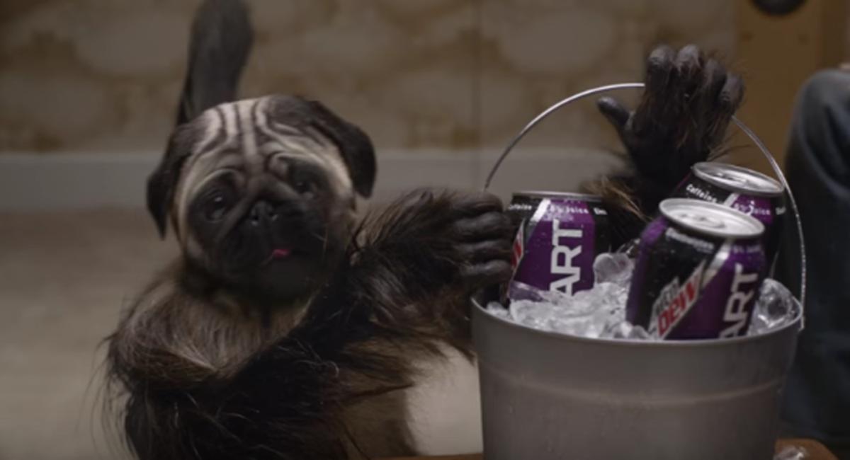 Super Bowl Mountain Dew Kickstart commercial Sports Illustrated