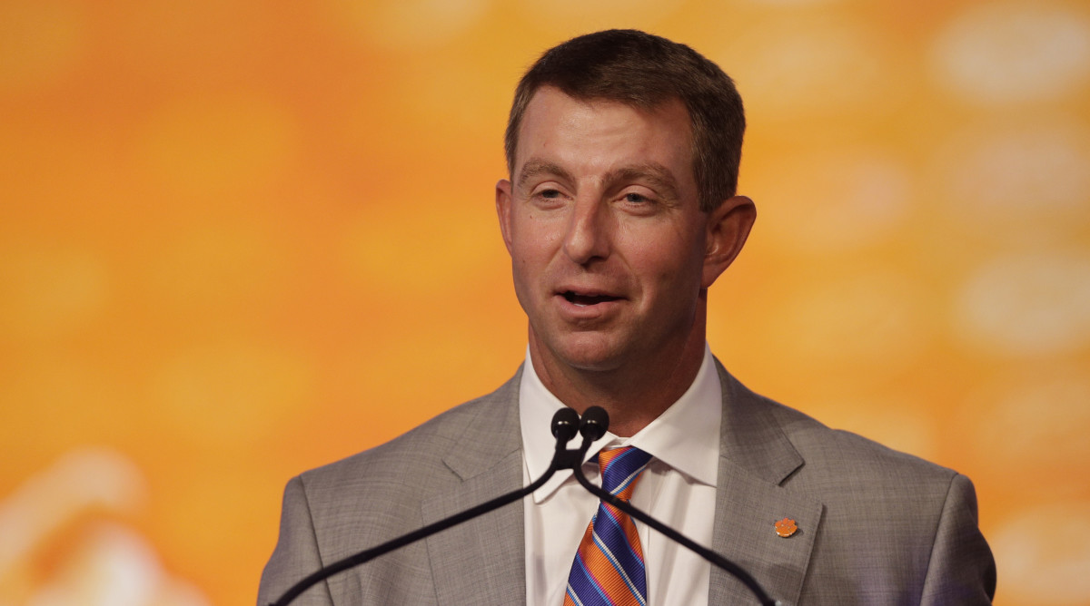 Clemson coach Dabo Swinney played football at Alabama and coached there for seven seasons.