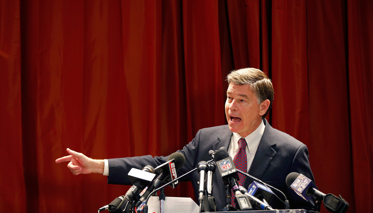 Attorney Peter Thomson, representing the Smith family, addressed the media Wednesday.