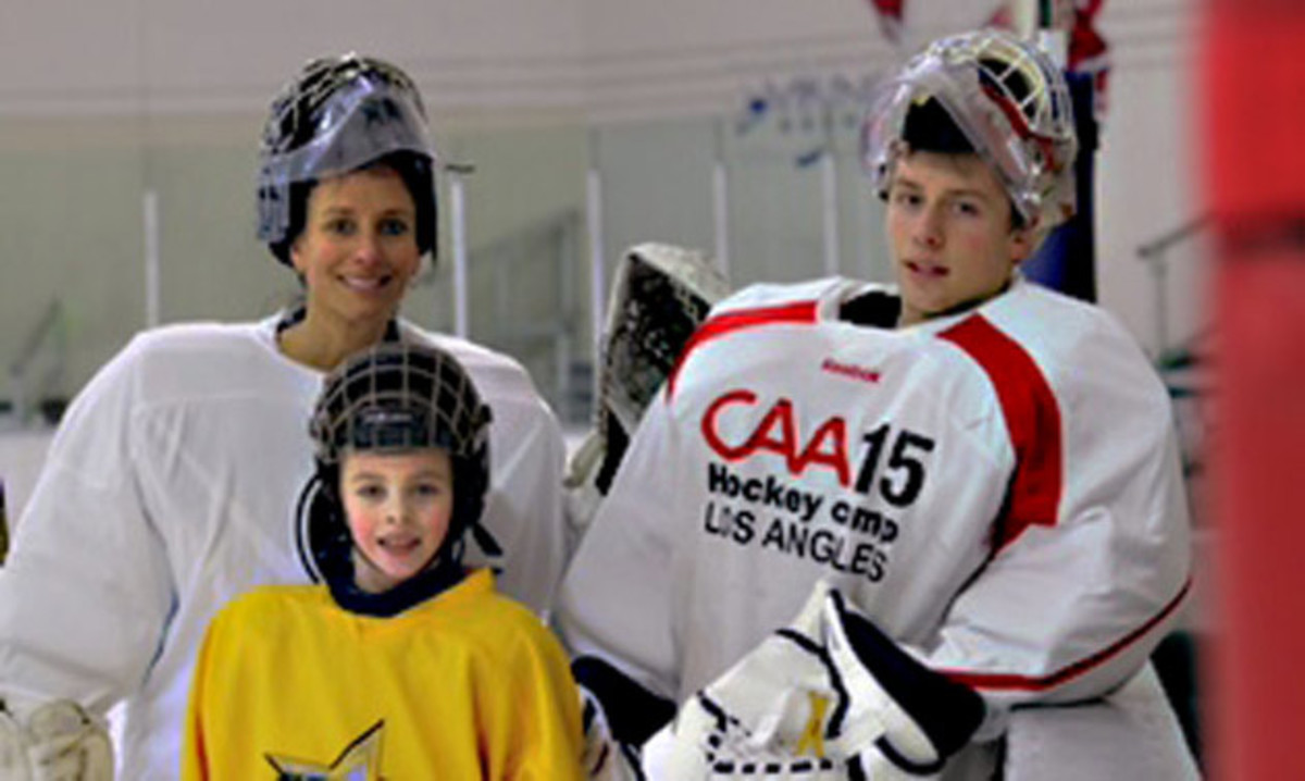 Manon Rheaume, first woman to play NHL period, starts anew with