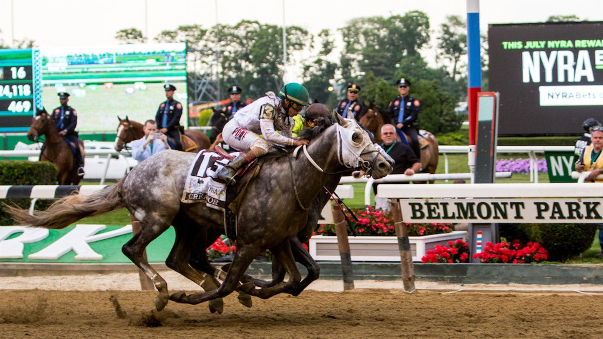  belmont stakes results creator wins in photo finish sports illustrated