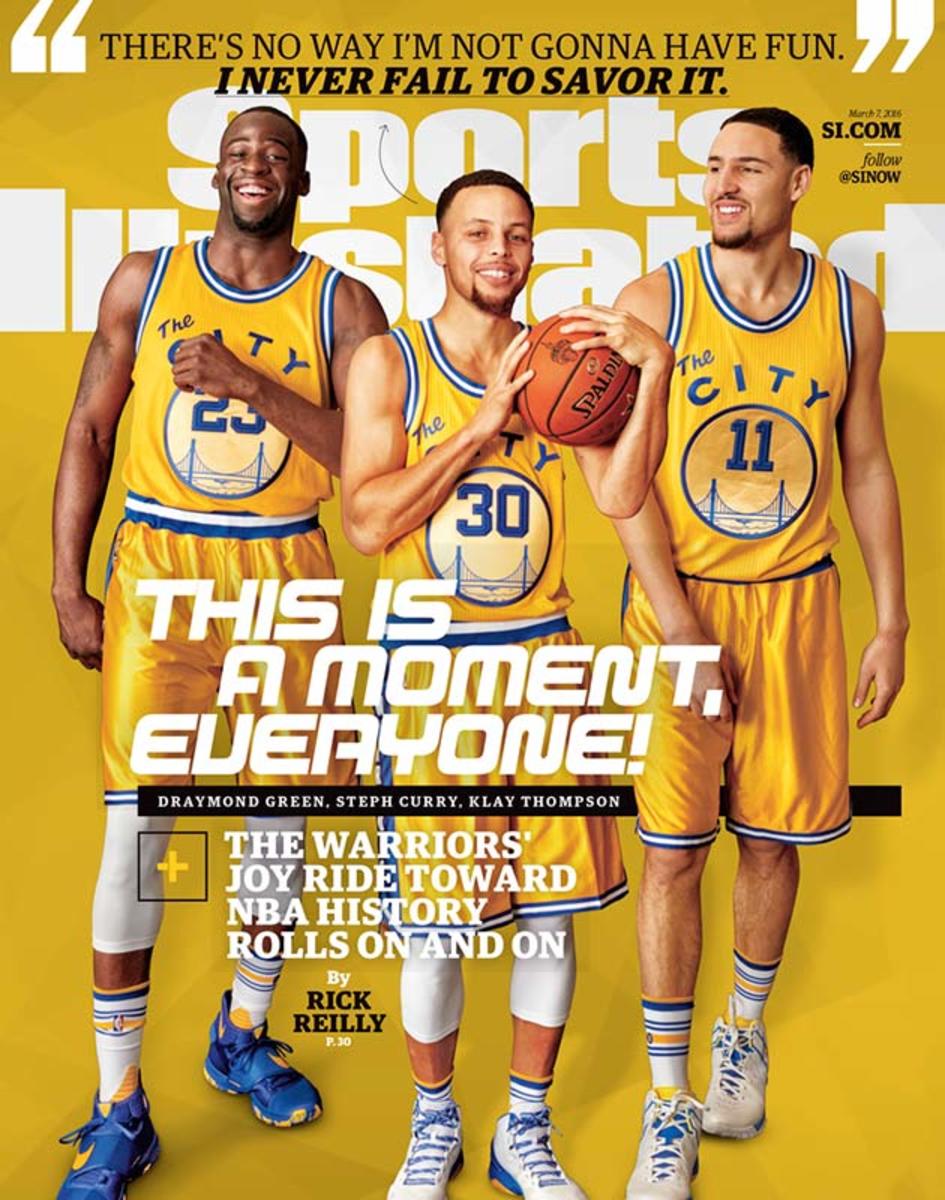 ESPN Cover April 11, 2016, Steph Curry, Golden State Warriors