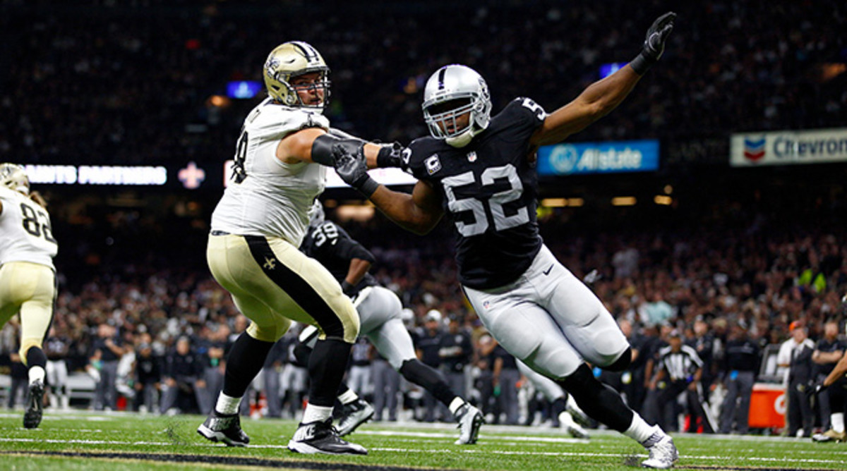 khalil mack college jersey