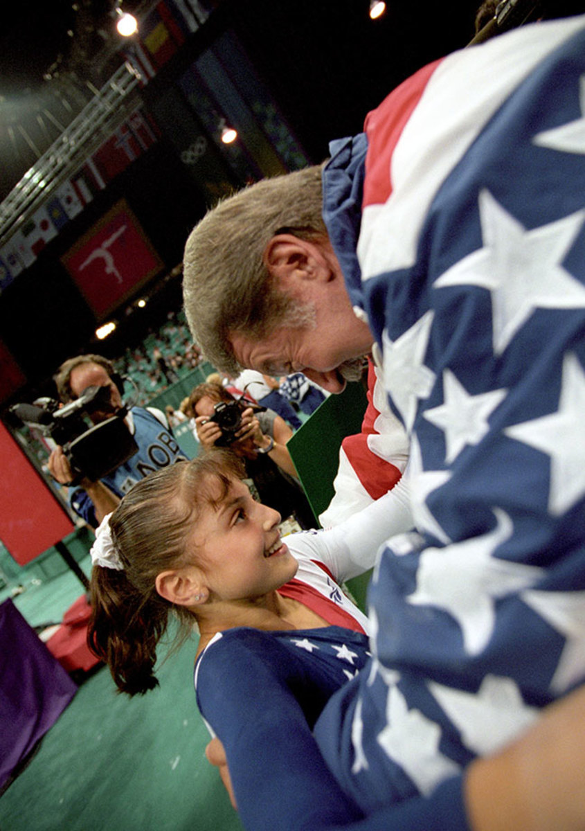 Kerri Strug Magnificent Seven Revisited: Where Is She Now? Magnificent seven team usa 16x20 photo signed by (6) with kerri strug