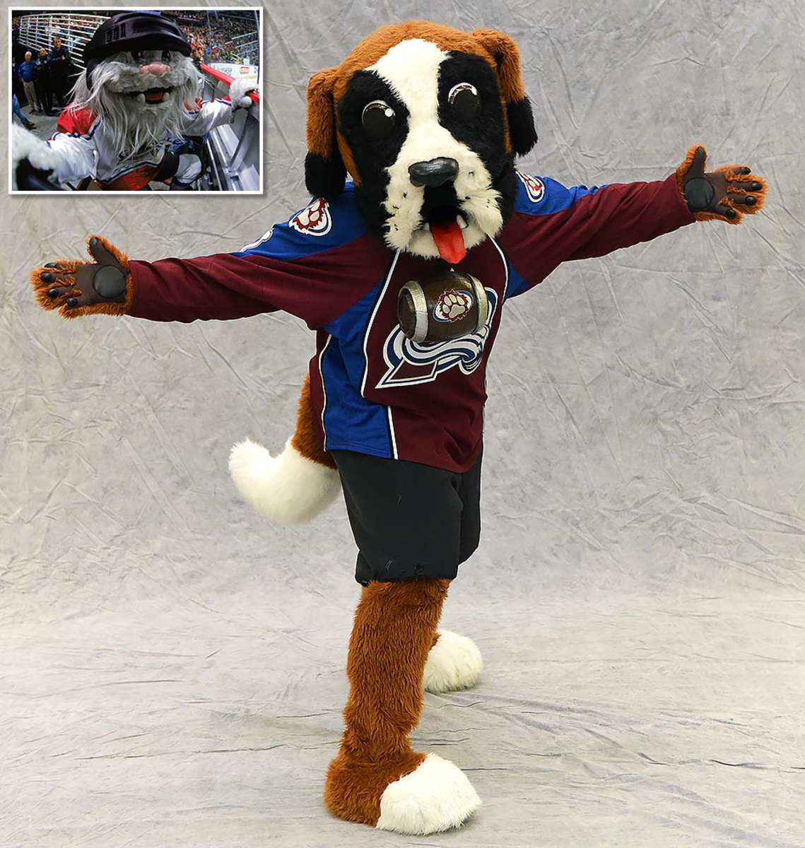 Colorado Avalanche 10 Reasons to Attend Games: Mascot Bernie
