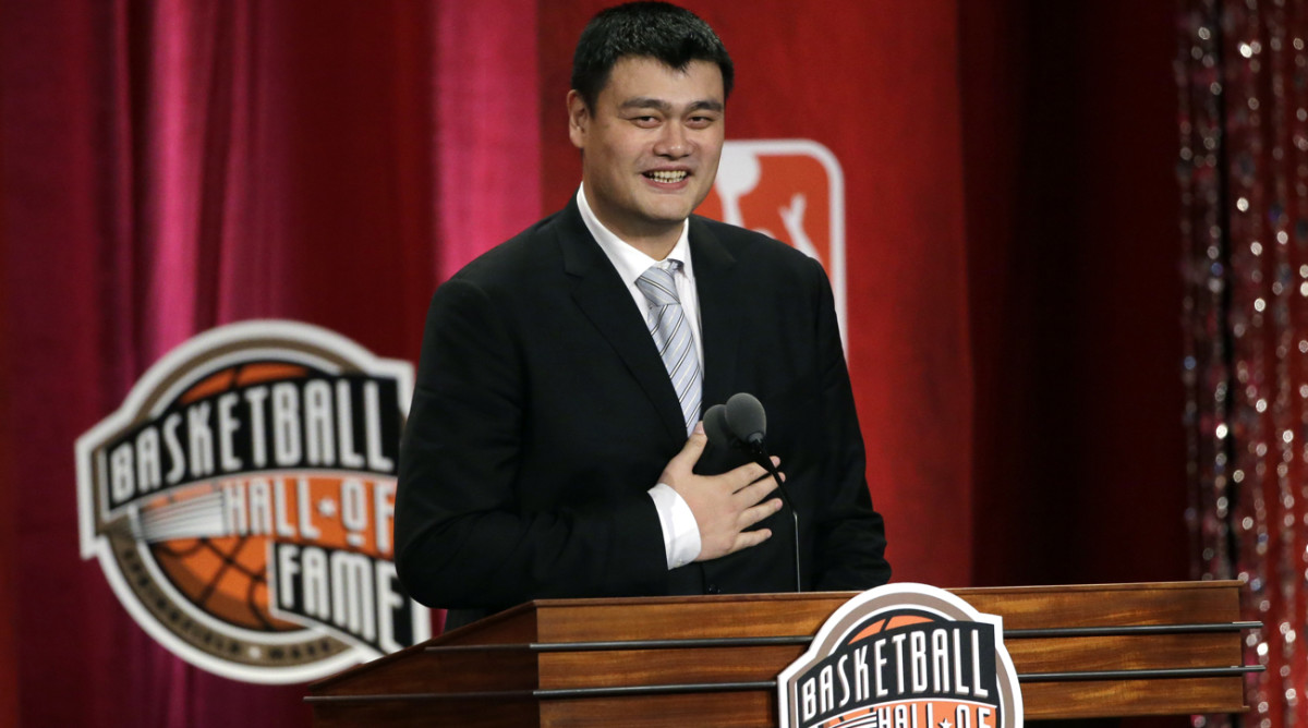 Yao Ming: Hall of Fame speech opens with Iverson joke - Sports Illustrated