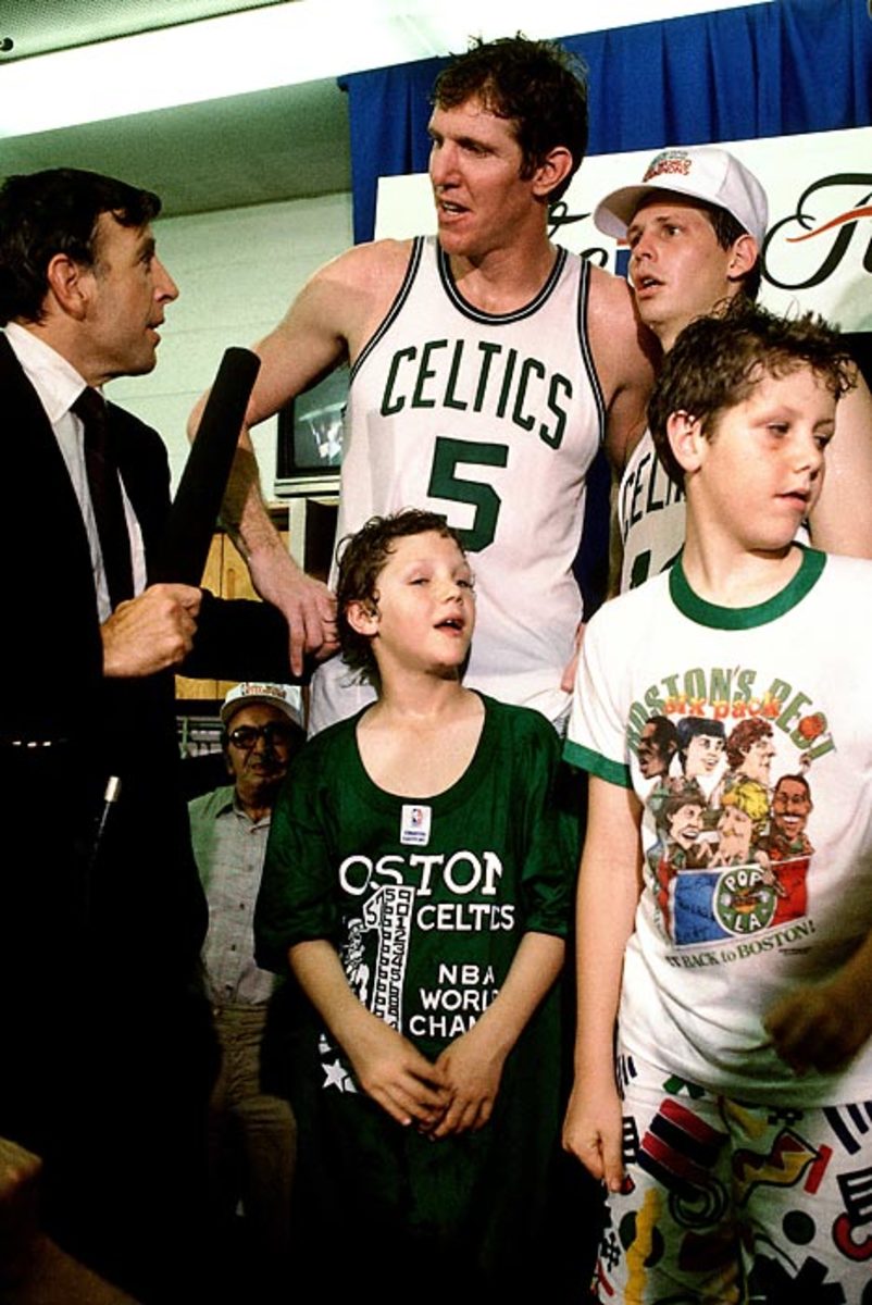 Brent Musburger, Bill Walton and Danny Ainge