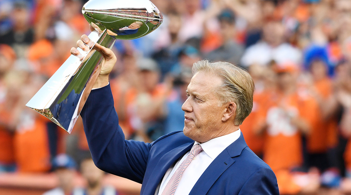The challenge of winning another Super Bowl began as soon as John Elway lifted the Lombardi Trophy.