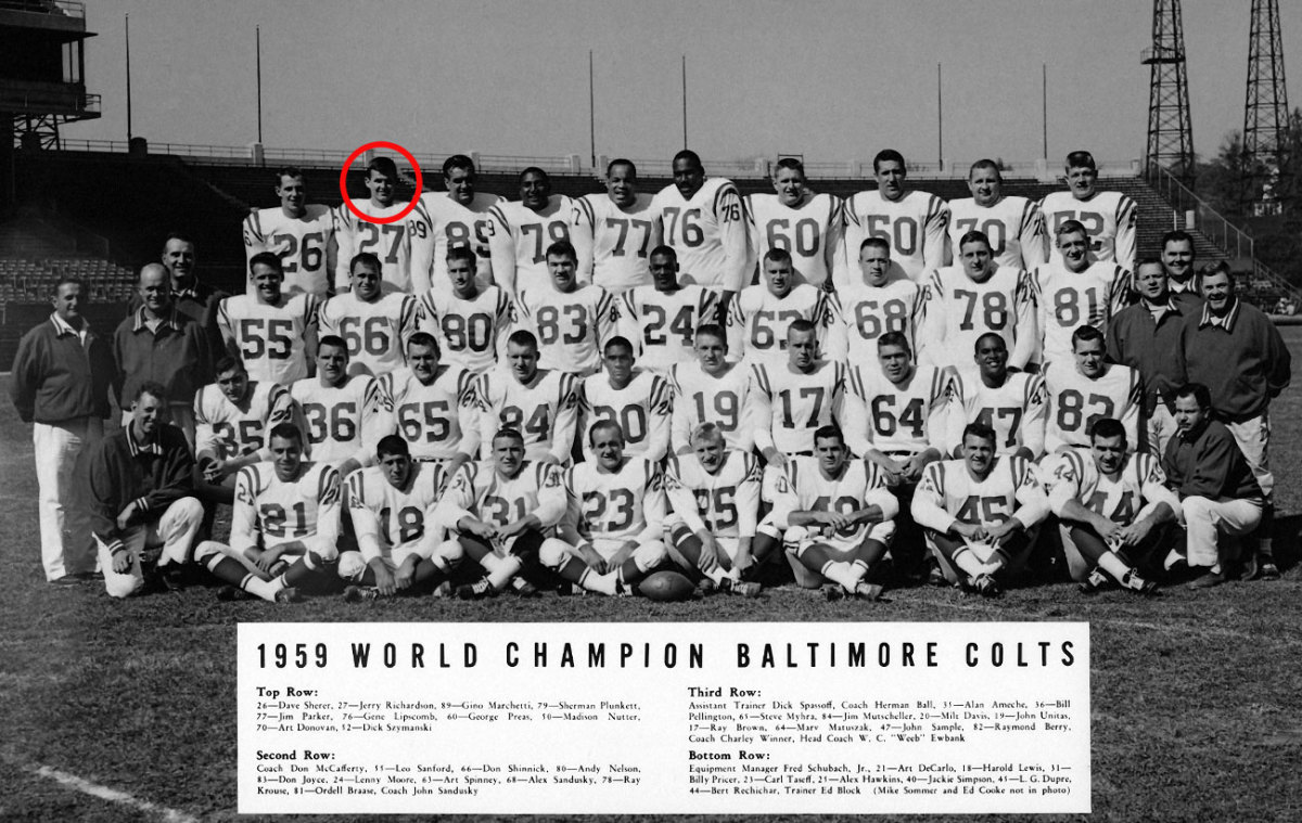 What Jerry Richardson learned from winning the 1959 NFL title Sports