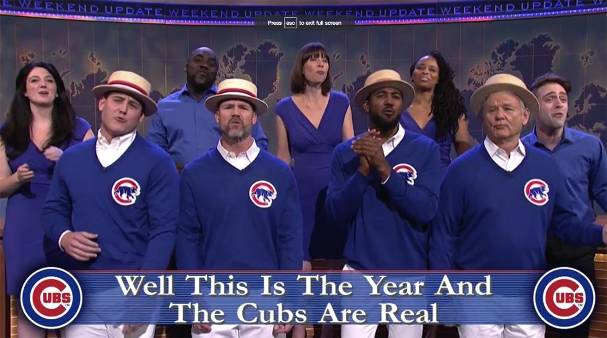 Cubs on Saturday Night Live after World Series (Video) Sports Illustrated