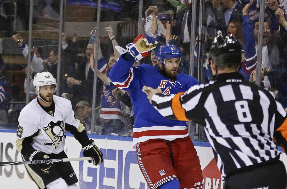 Cullen's third-period goal leads Penguins over Rangers - Sports Illustrated