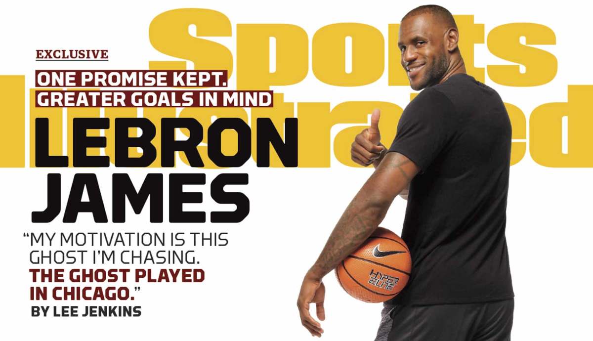 LeBron James: Michael Jordan's ghost 