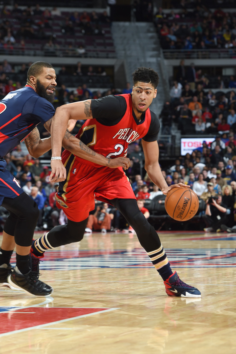 Davis scores record 59 points, Pelicans top Pistons 111106 Sports