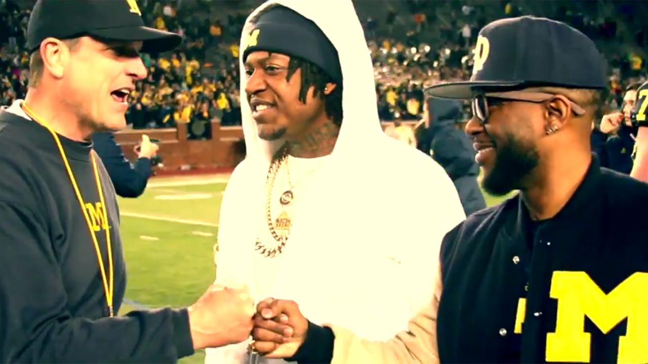 Michigan head coach Jim Harbaugh featured in rap video - Sports Illustrated