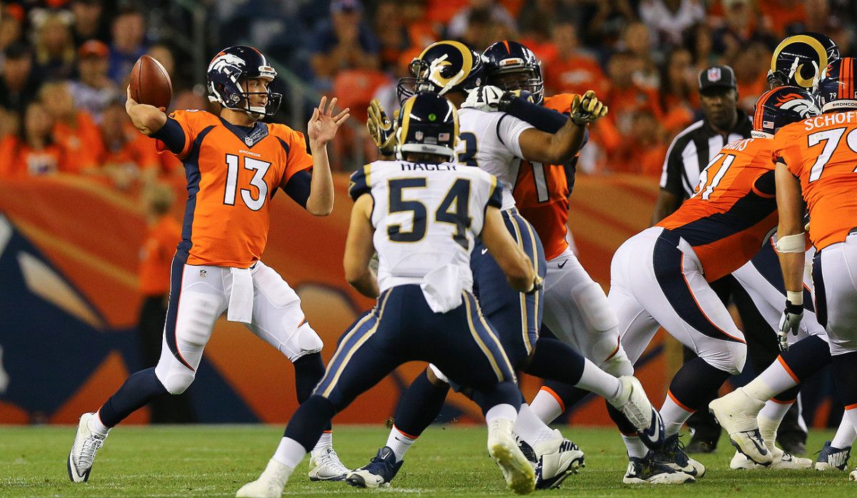 Trevor Siemian, a seventh-round afterthought in 2015, is poised to step in as the starting quarterback for the defending Super Bowl champions.