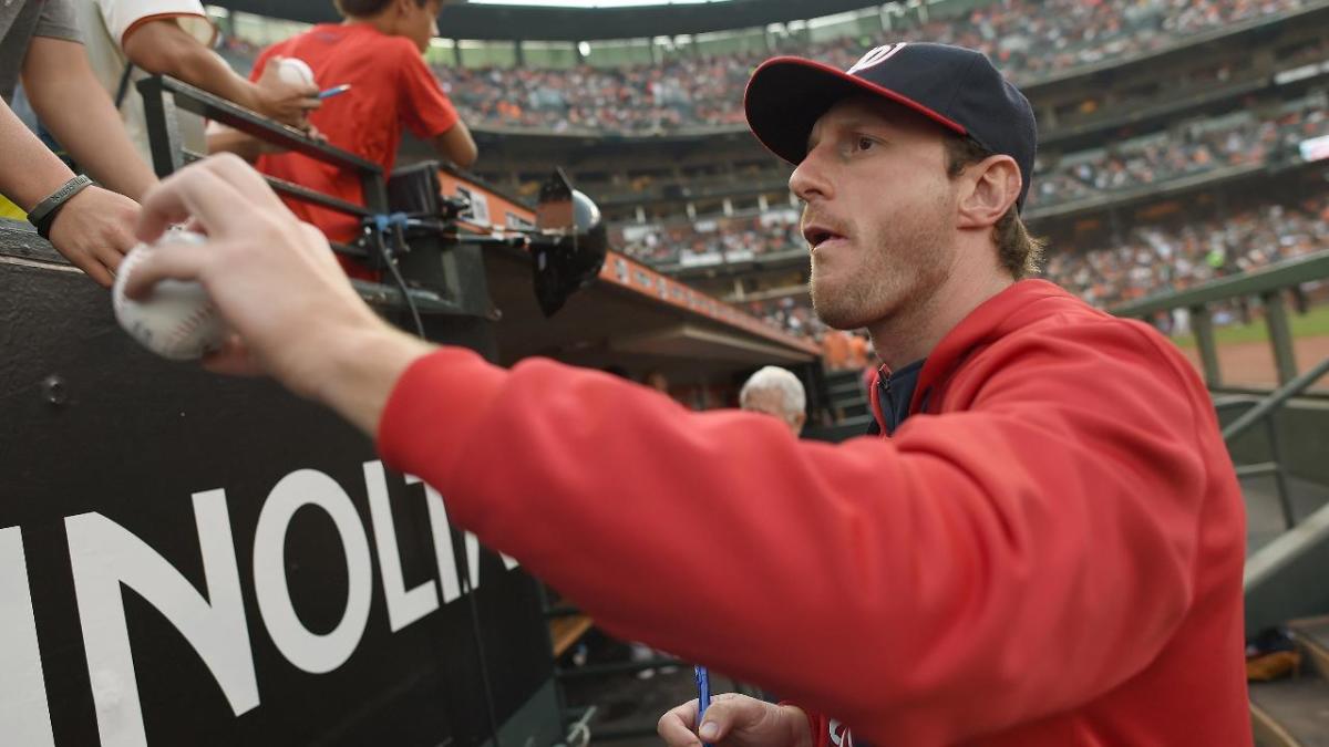 Max Scherzer plays catch with Mets fan Sports Illustrated
