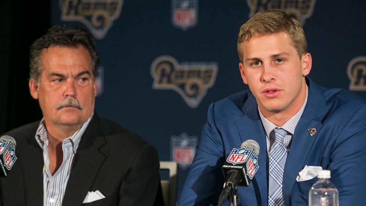 Jeff Fisher Jared Goff would be No. 3 QB if season started today