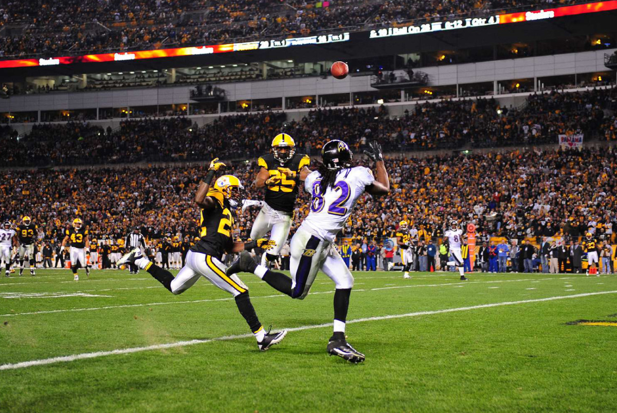 Torrey Smith scores, November 2011.