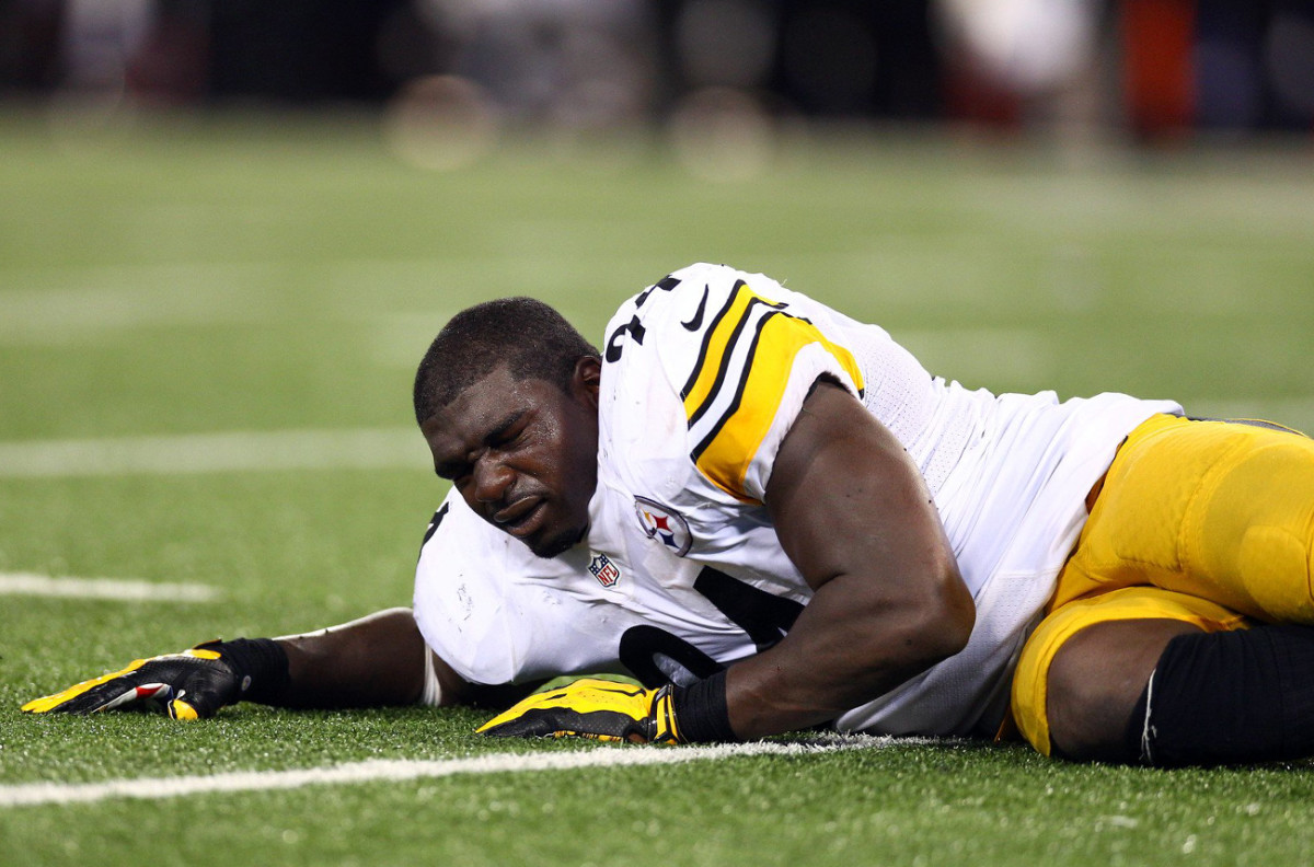 Lawrence Timmons, injured, September 2014.