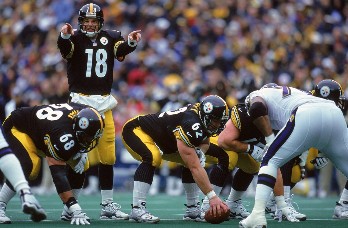 Mike Tomczak at the reins for the Steelers in ’99. 