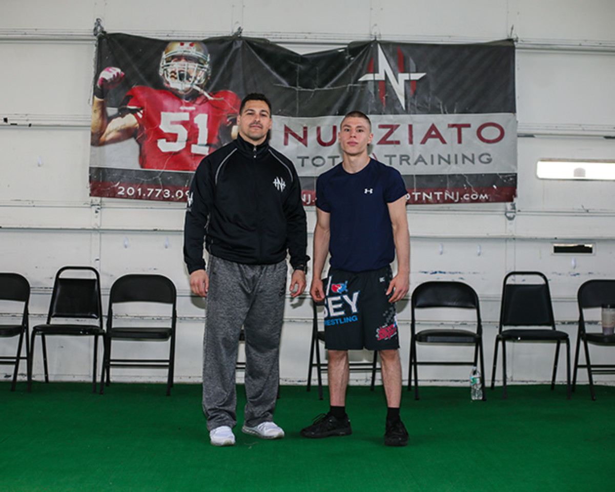 Undefeated NJ wrestling star Nick Suriano trains for next