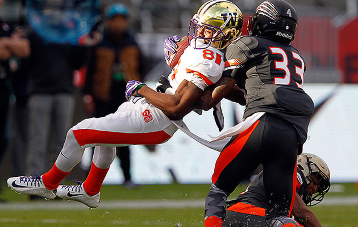 Atkinson (33) went from Notre Dame to D-II Azusa Pacific in an effort to raise his draft profile.