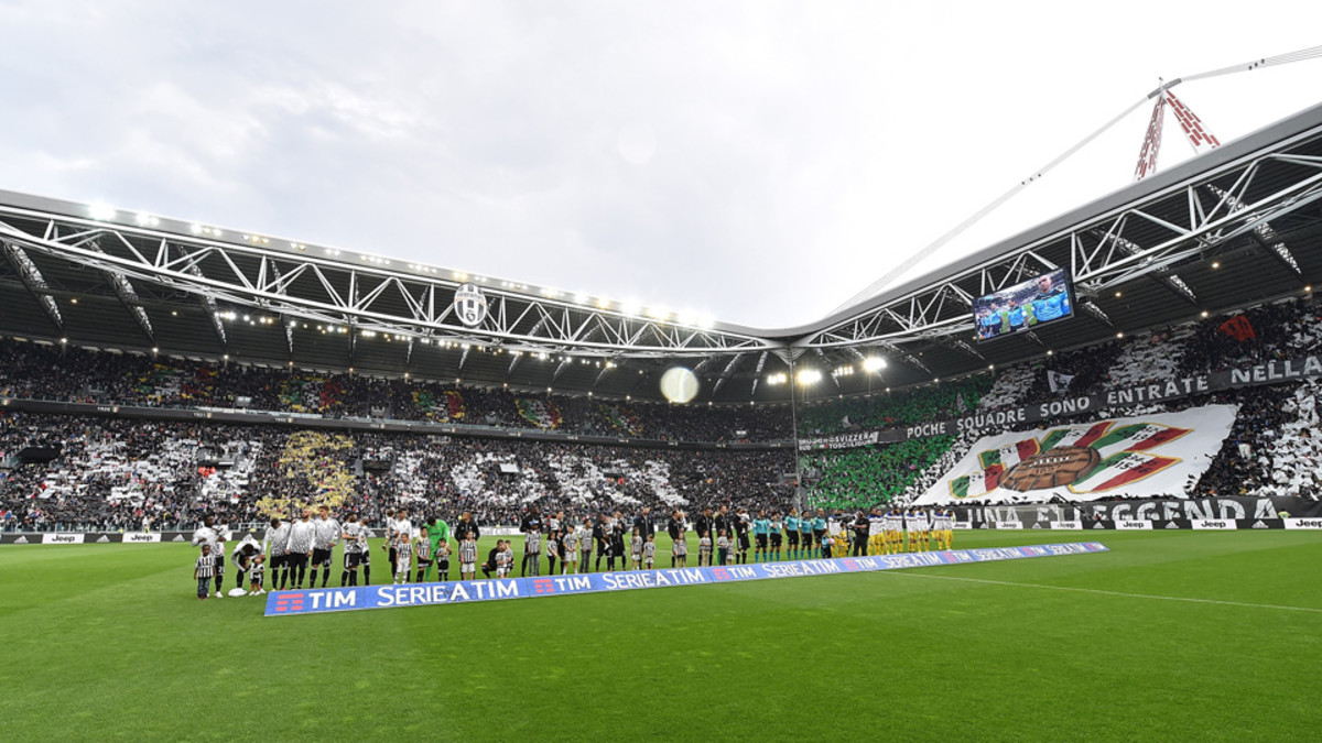  Juventus tifo  Fans celebrate latest title with amazing 