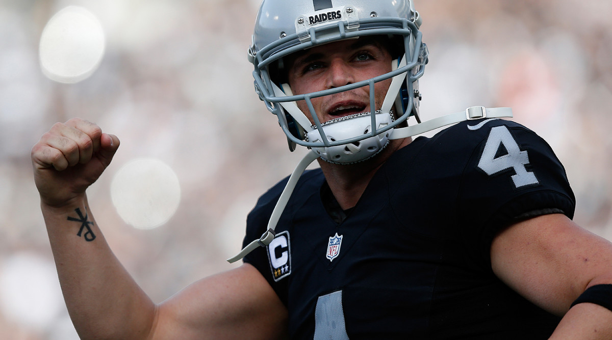 Oakland Raiders quarterback Derek Carr on facing Chiefs Sports