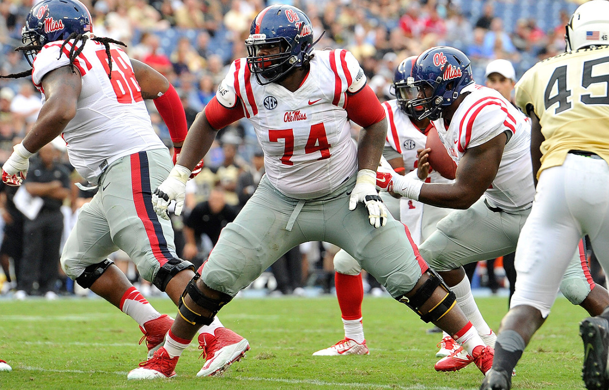 Fahn Cooper is the other Ole Miss lineman selected in the 2016 draft.