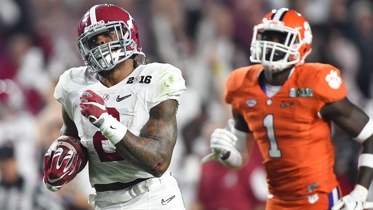 Derrick Henry Alabama RB breaks Shaun Alexander school record Sports