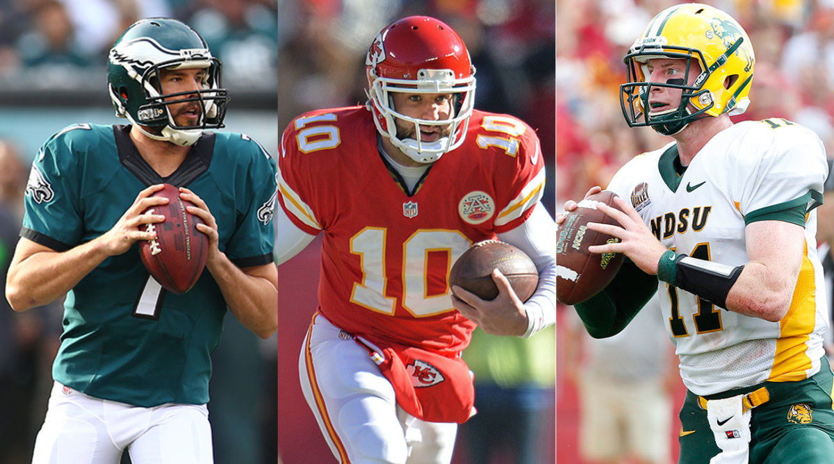 Bradford, Daniel and Wentz could be make for a very expensive Eagles' quarterback depth chart come September.