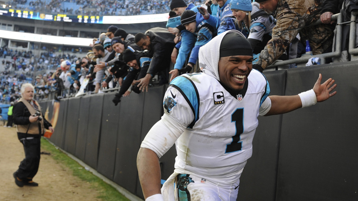 Video Cam Newton throws Seahawks flag after Panthers win Sports