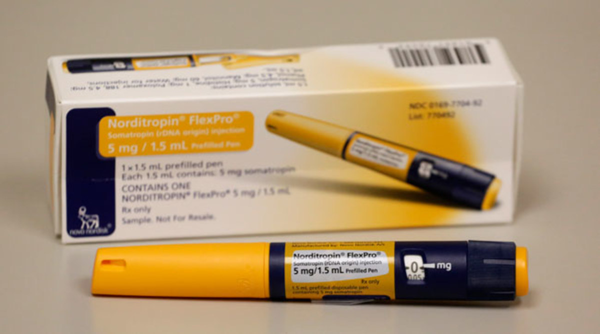 Prescription HGH in an injector pen.